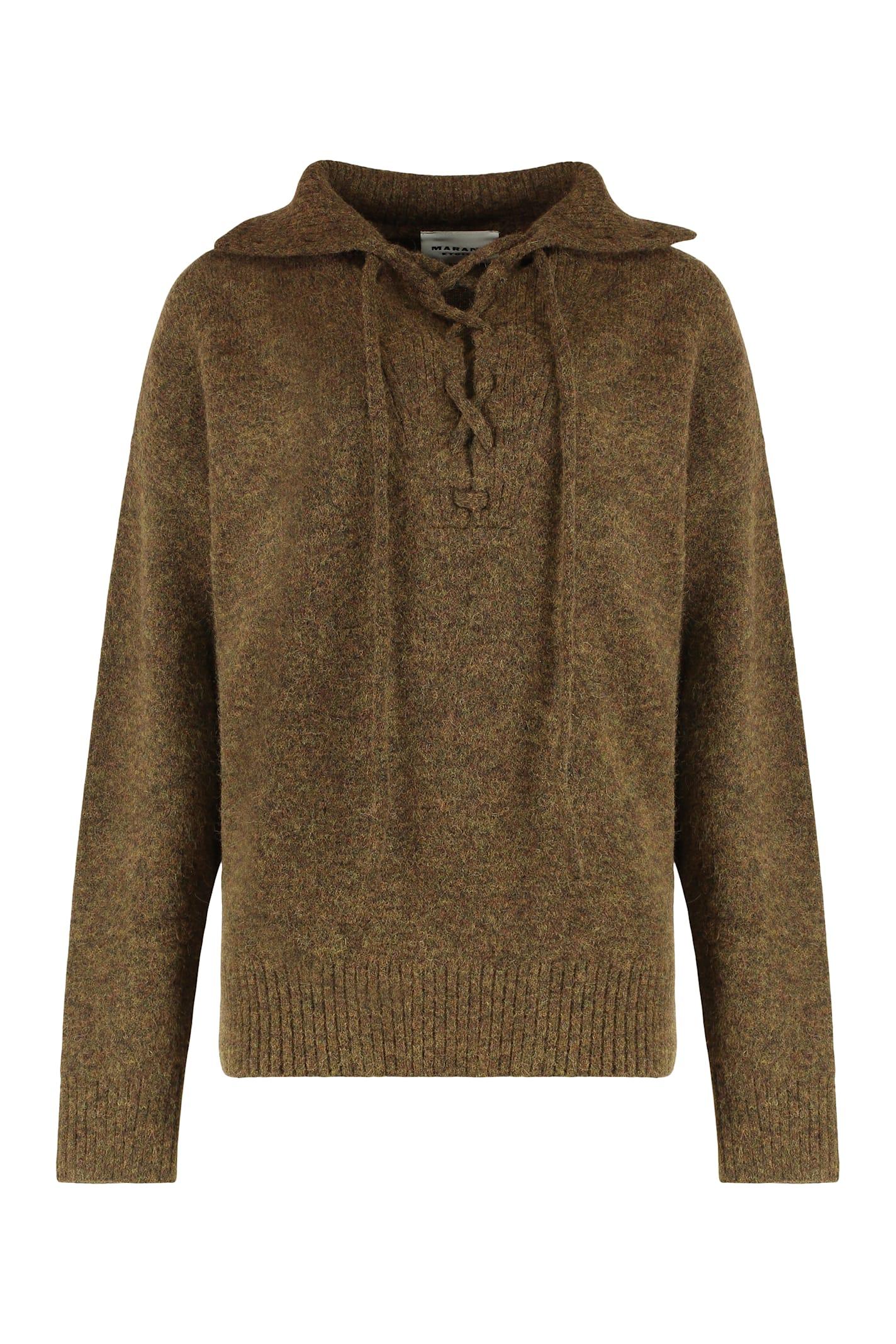 marant étoile phylia alpaca blend sweater