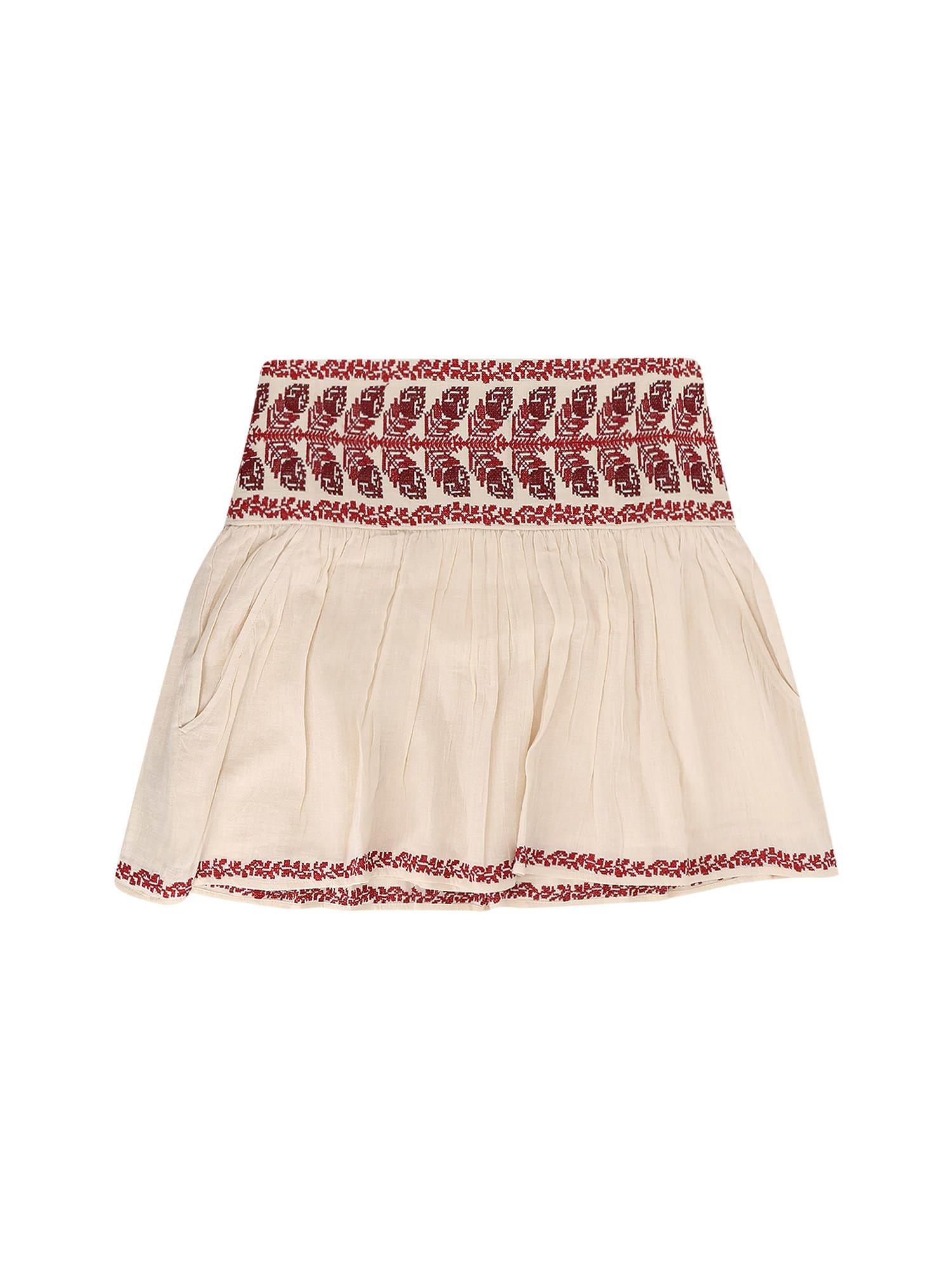 marant étoile picadilia certified cotton skirt