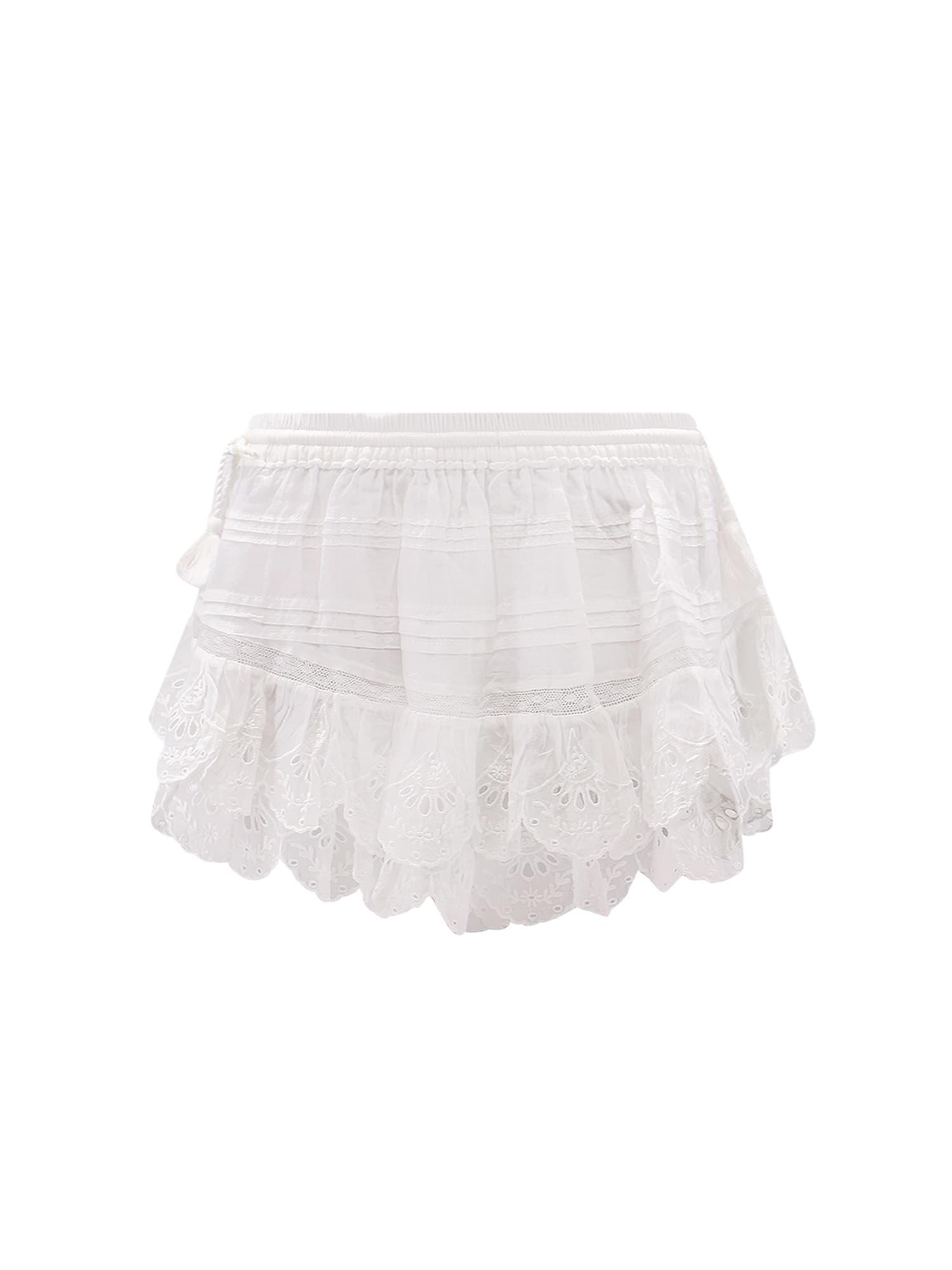 marant étoile puria organic cotton shorts