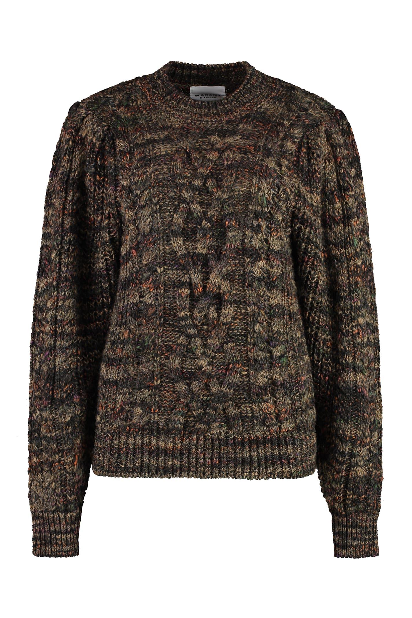 marant étoile raith cable knit sweater