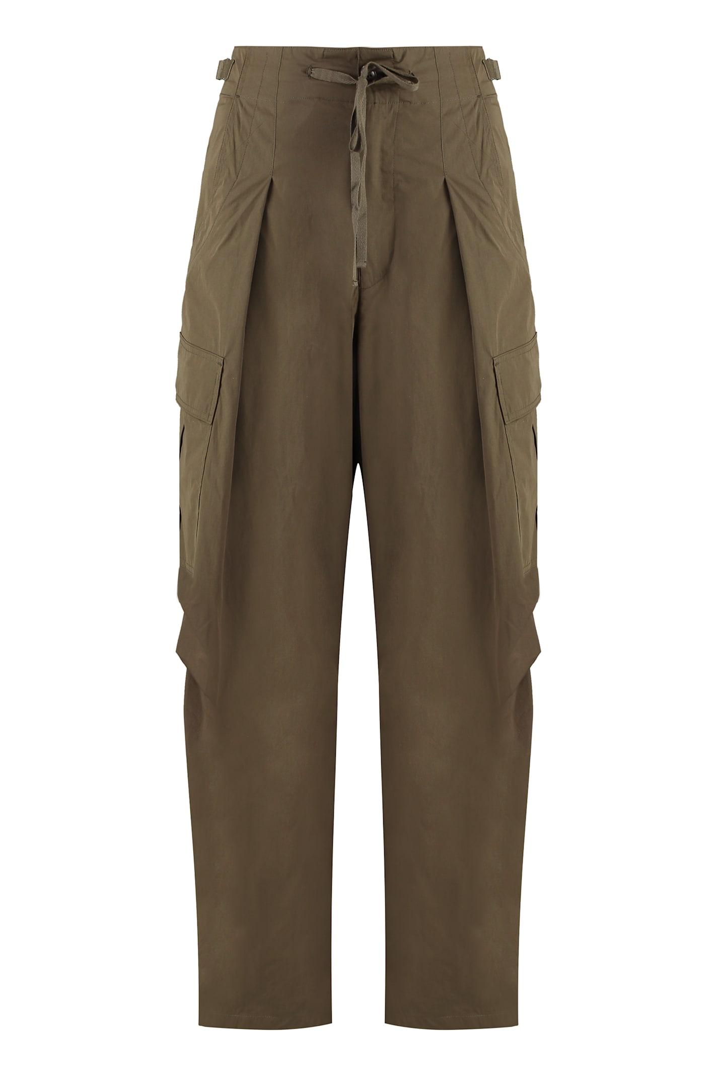 marant étoile rebecca cotton cargo-trousers