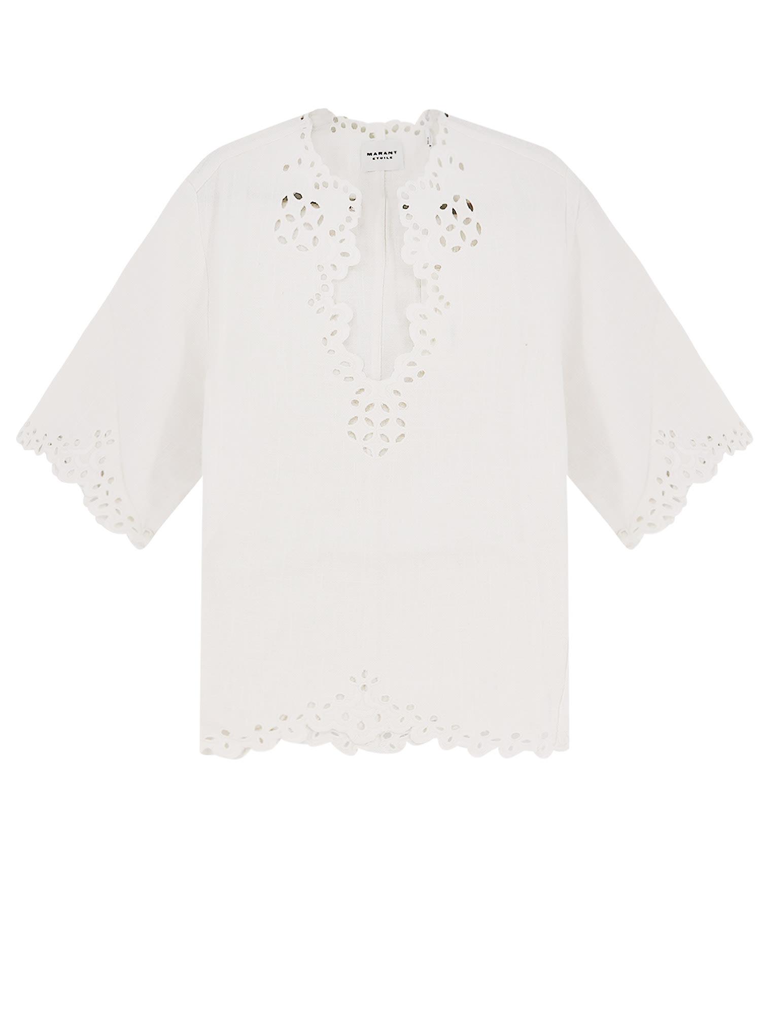 marant étoile shana cotton shirt