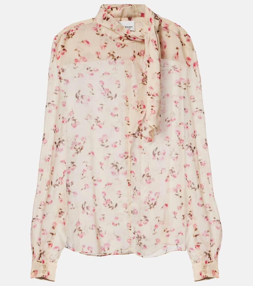 marant etoile floral blouse