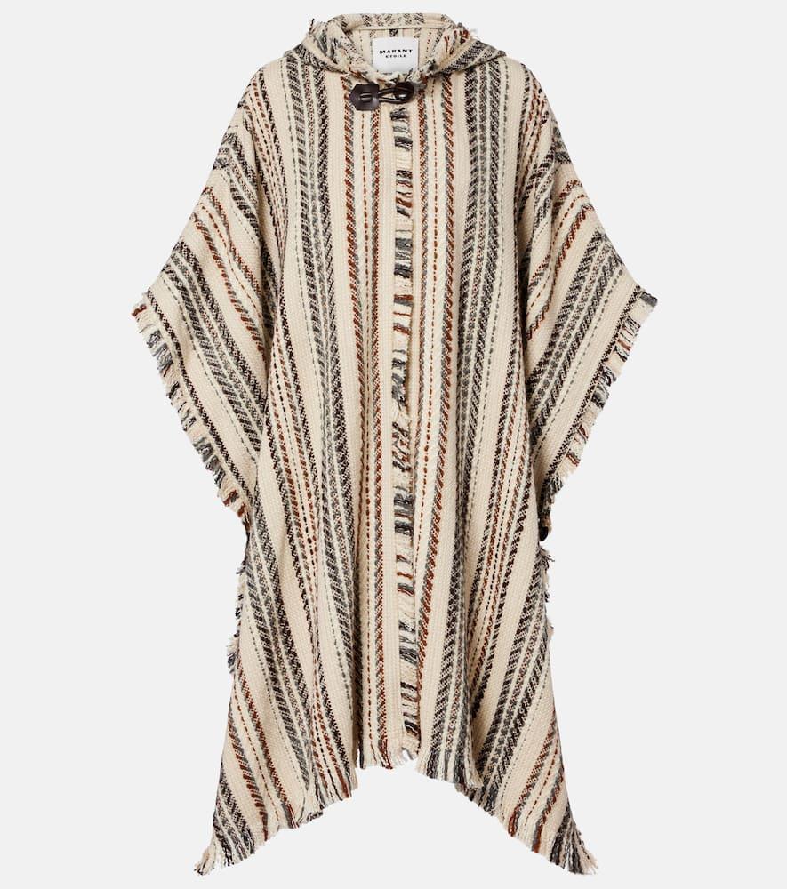 marant etoile iseline striped poncho