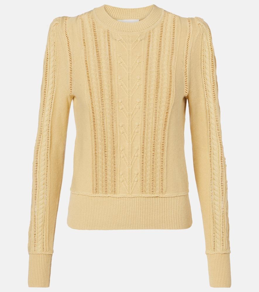 marant etoile kalyn cotton and wool sweater
