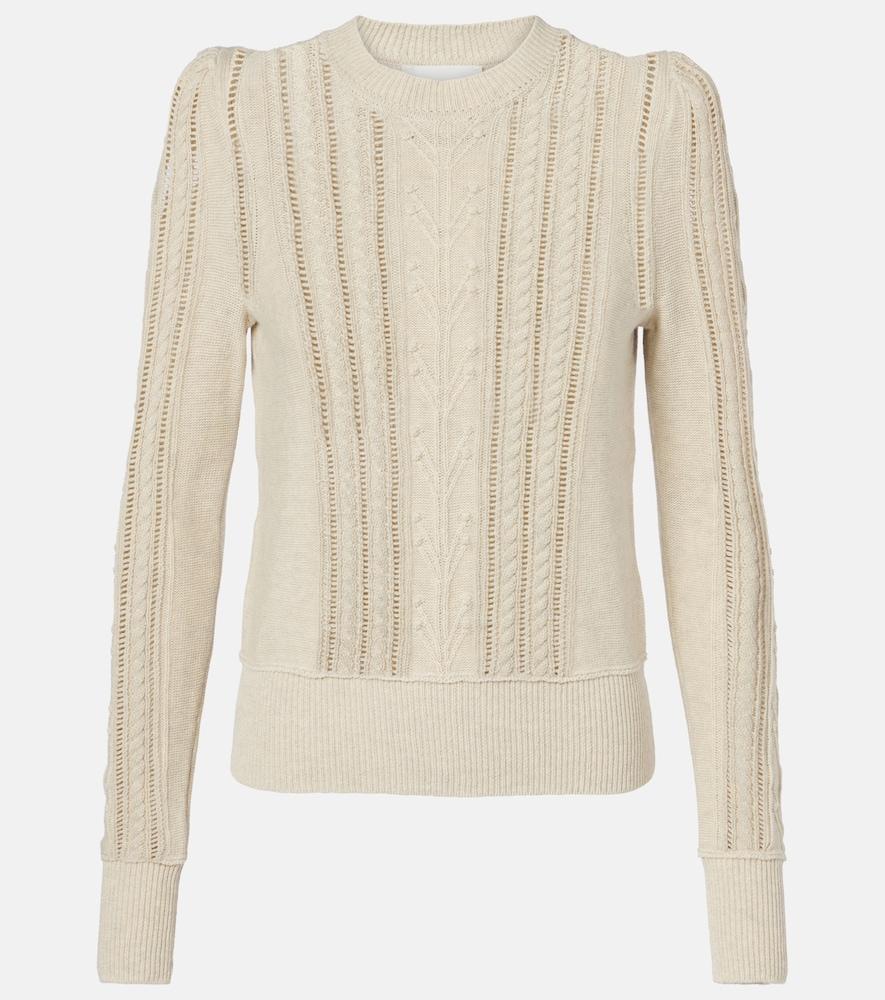 marant etoile kalyn cotton and wool sweater