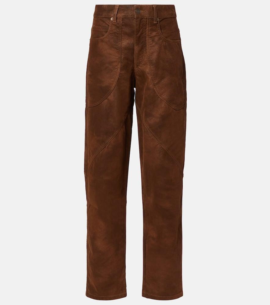 marant etoile kelvina straight pants