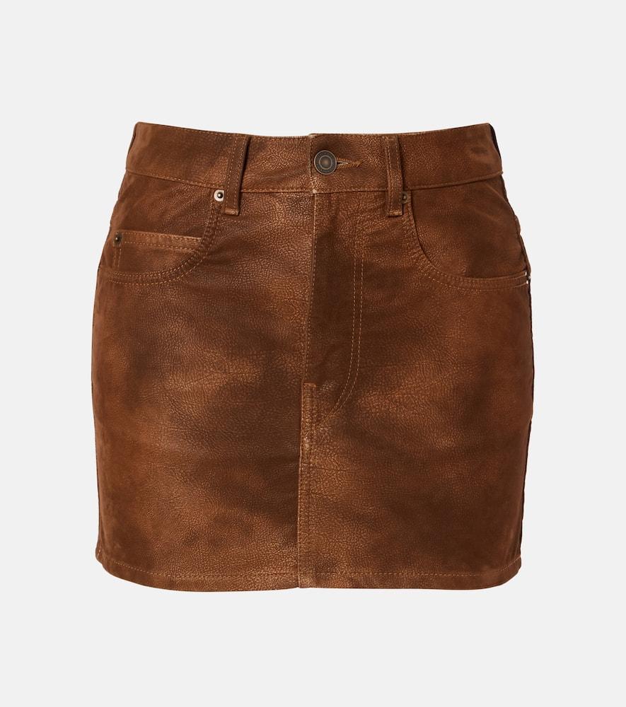 marant etoile kimmy miniskirt