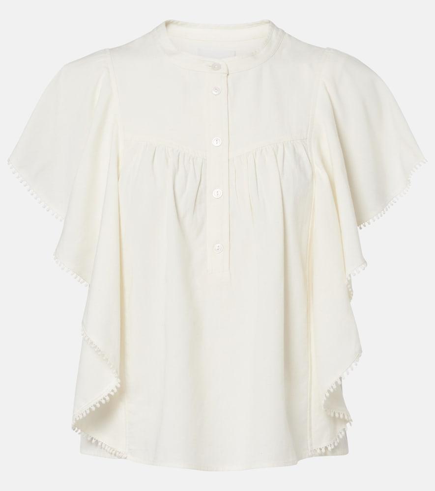 marant etoile marlie ruffled crochet