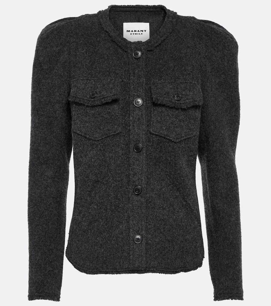 marant etoile nelly tweed jacket