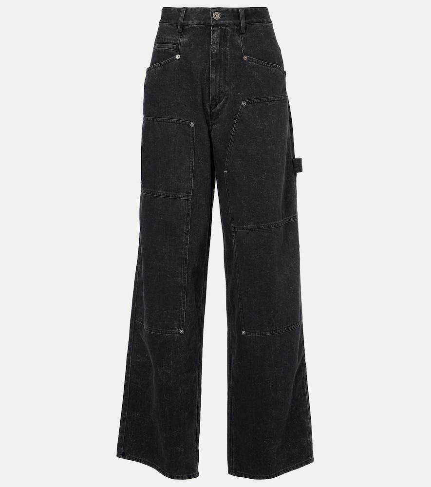 marant etoile ophra straight jeans