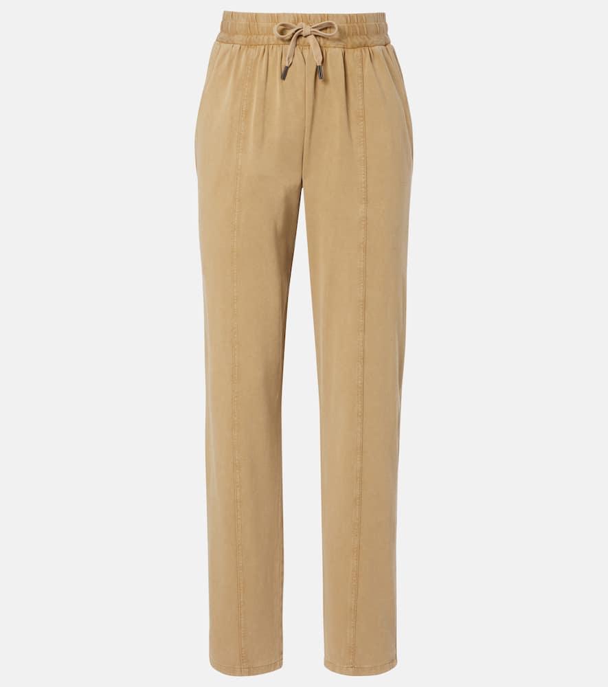 marant etoile rozene cotton jersey sweatpants
