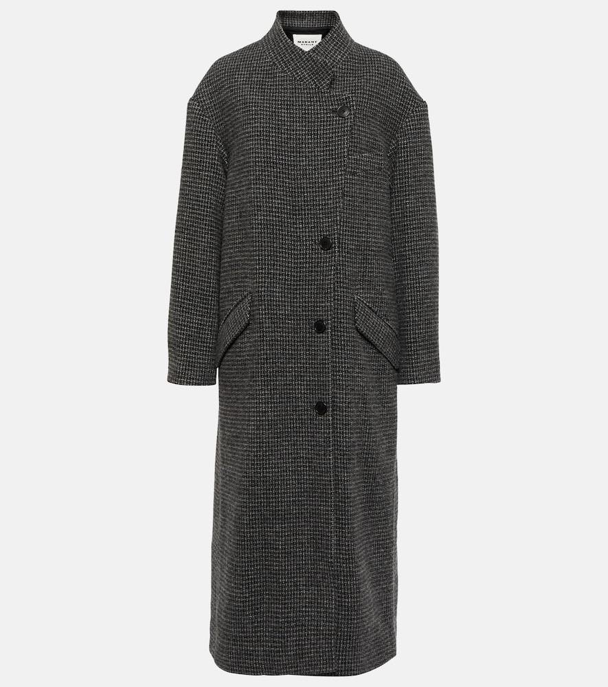 marant etoile sabine wool coat