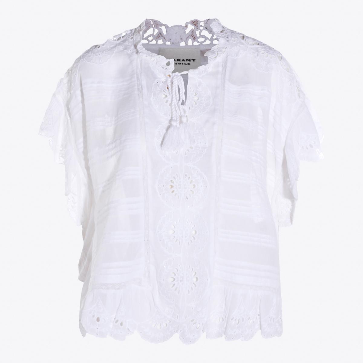 marant etoile top white _100 % co - women