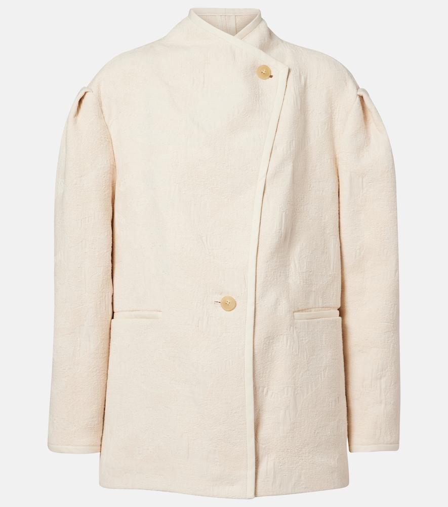 marant etoile uadie padded cotton jacket