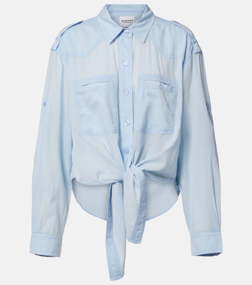 marant etoile valiane cotton shirt
