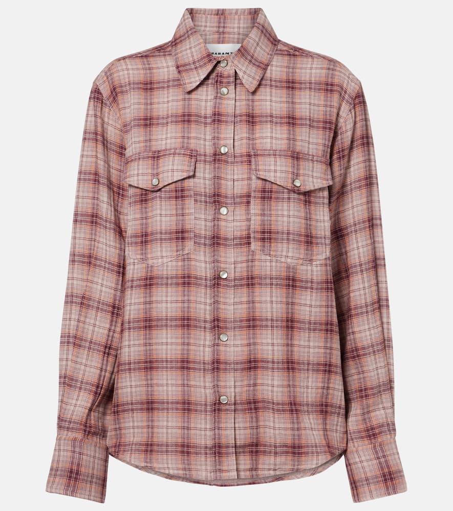 marant etoile yalisa cotton shirt