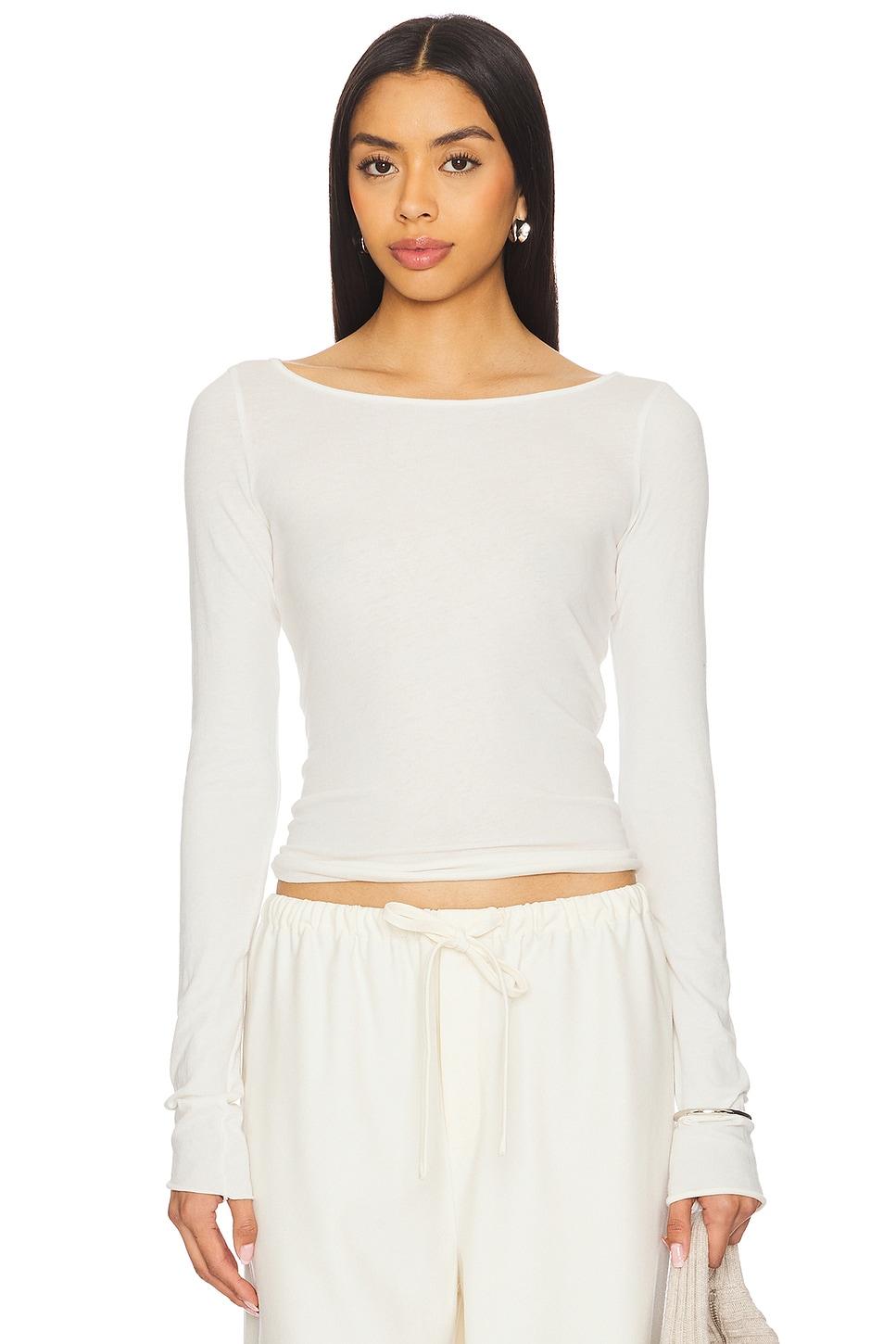 marbella boat neck top