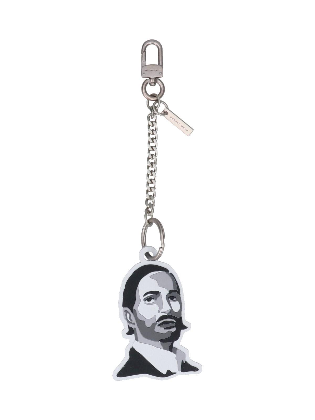 marc jacobs 'marc bag' keyring charm