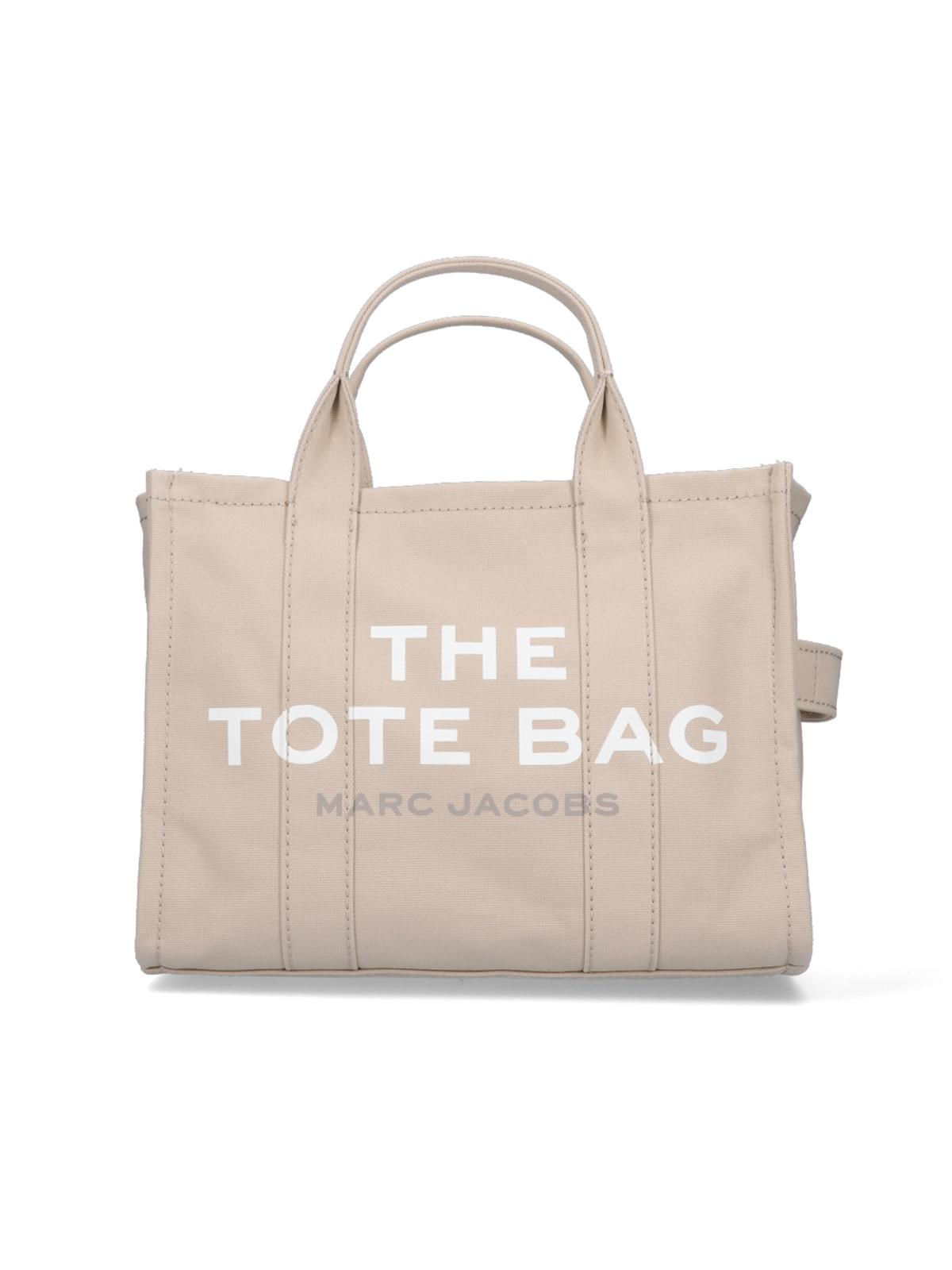 marc jacobs bags beige cotton - women