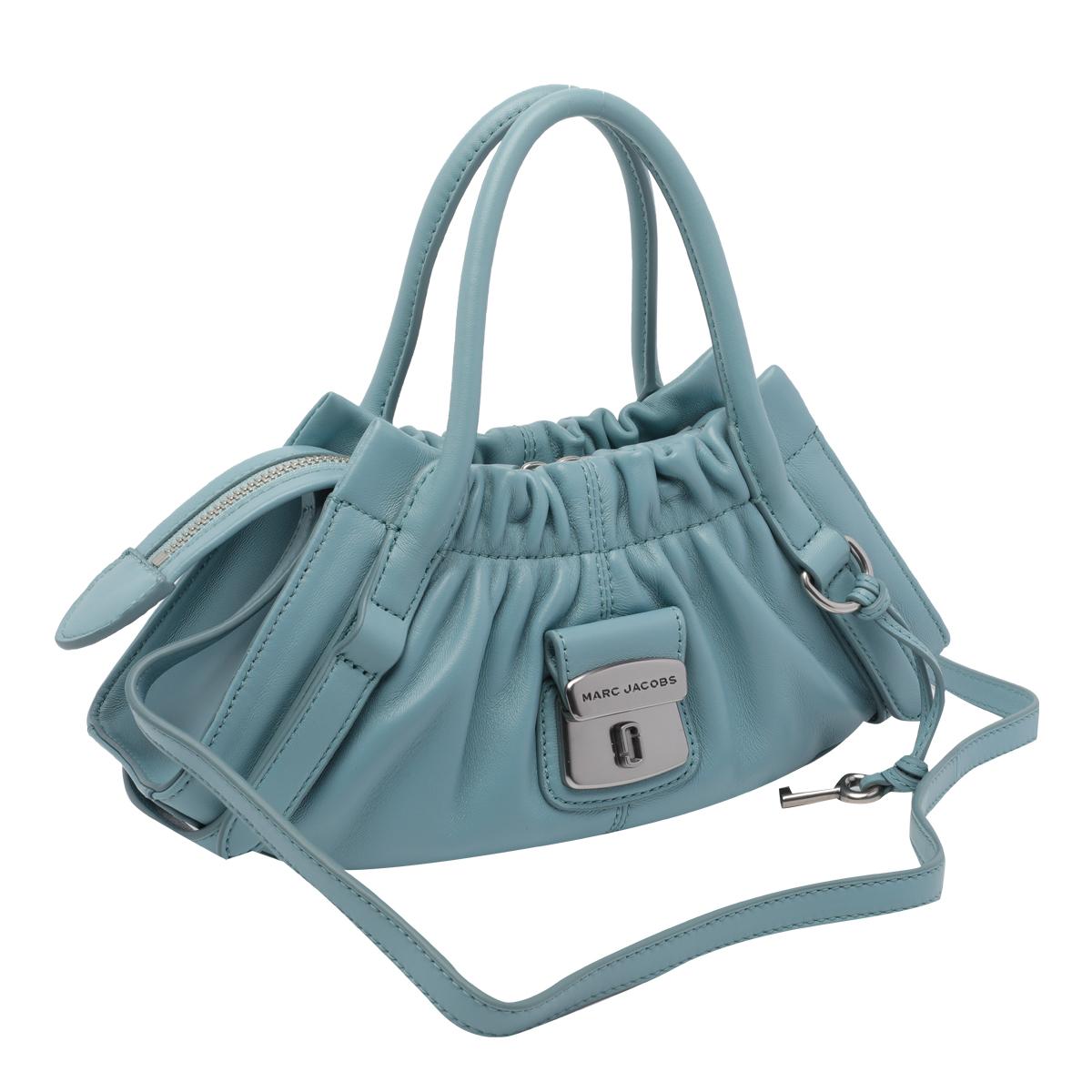 marc jacobs bags blue calf leather - women