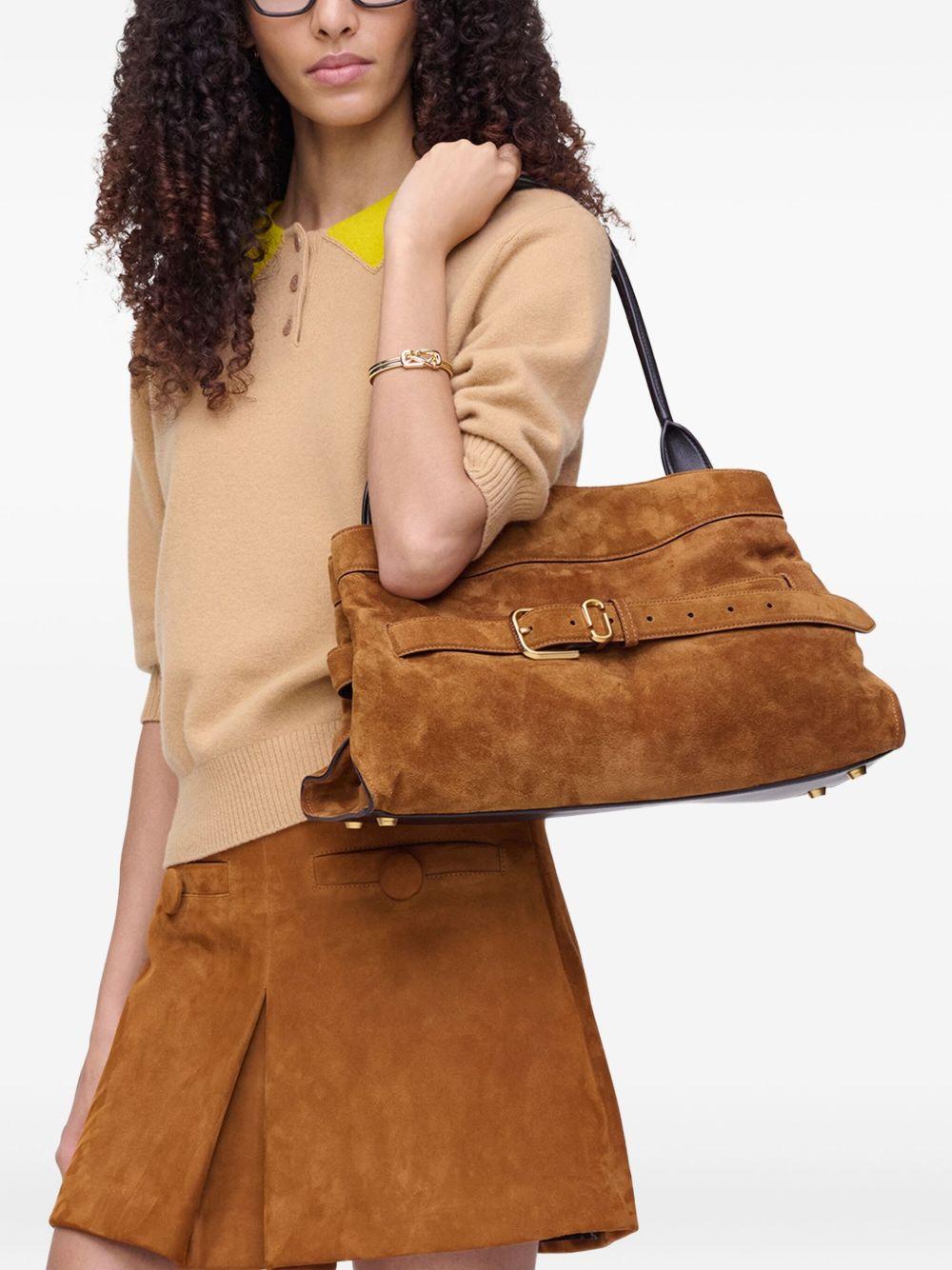 marc jacobs bags leather brown suede cow - women