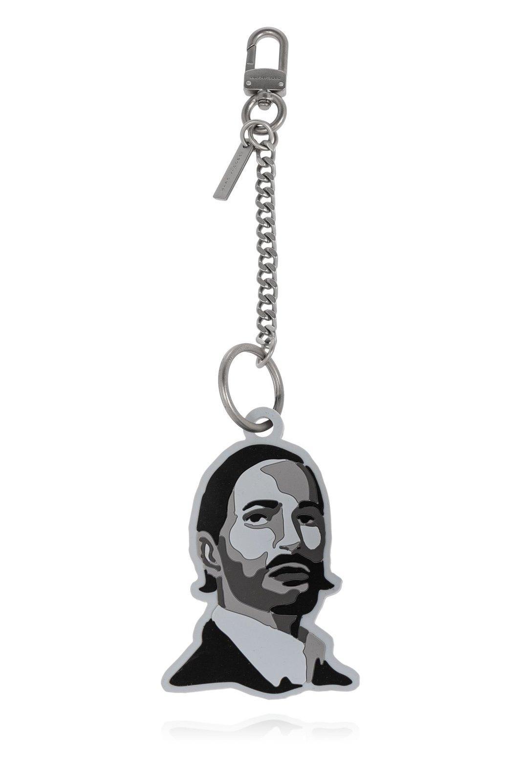 marc jacobs charm keychain