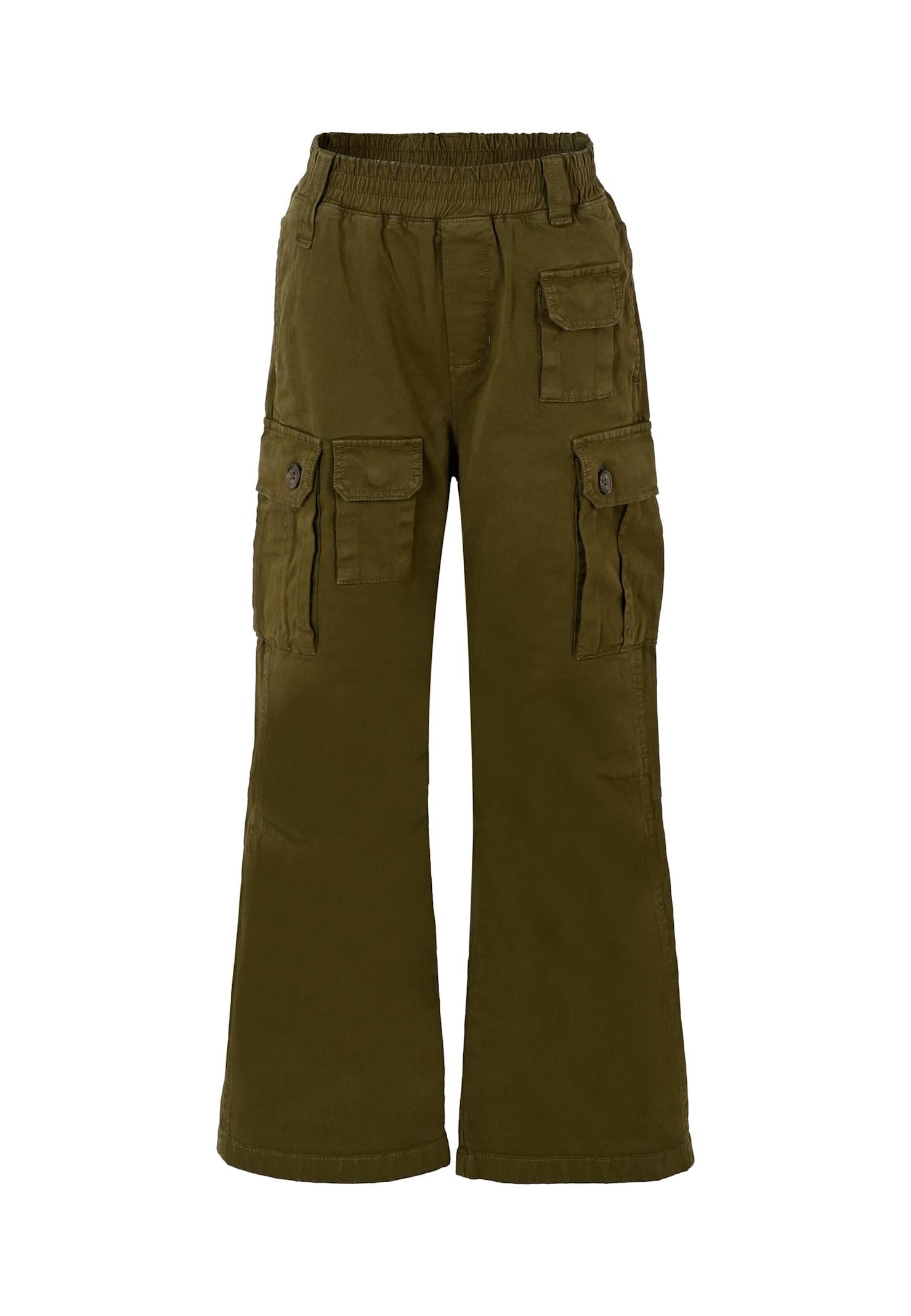 marc jacobs green trousers for girl with logo