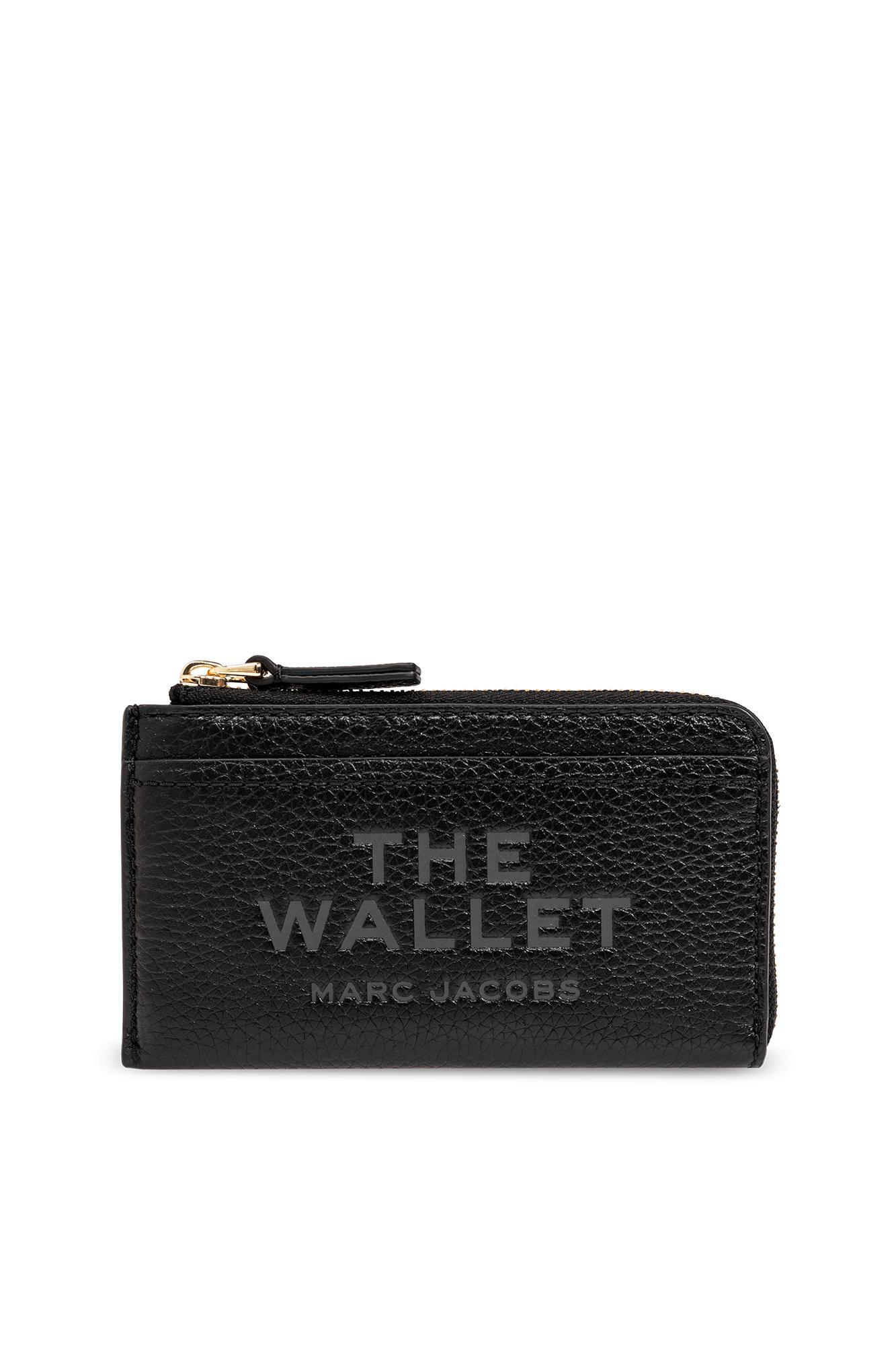 marc jacobs leather wallet