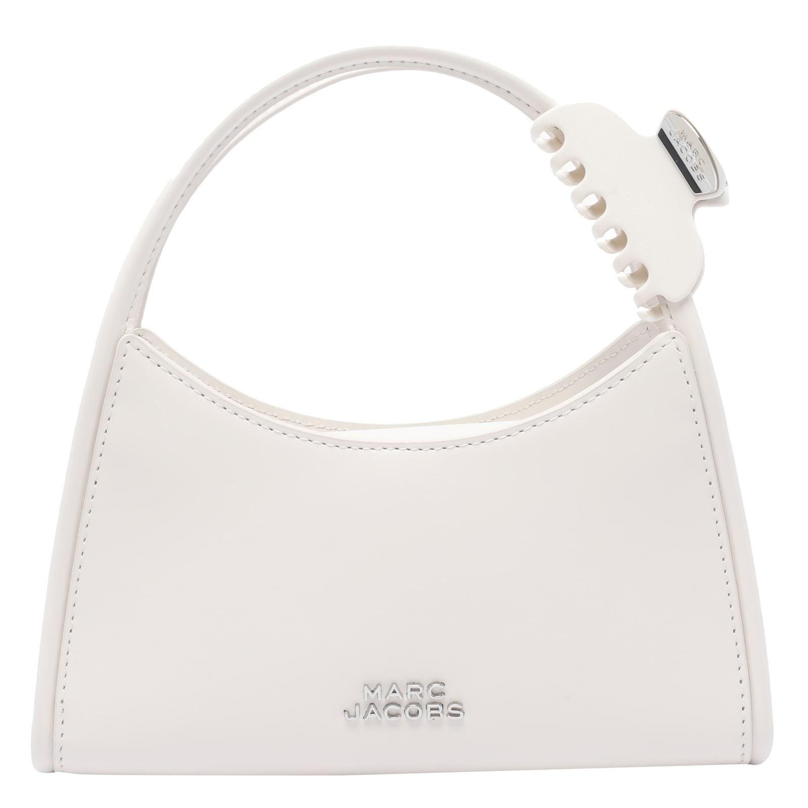 marc jacobs logo the claw clip shoulder bag