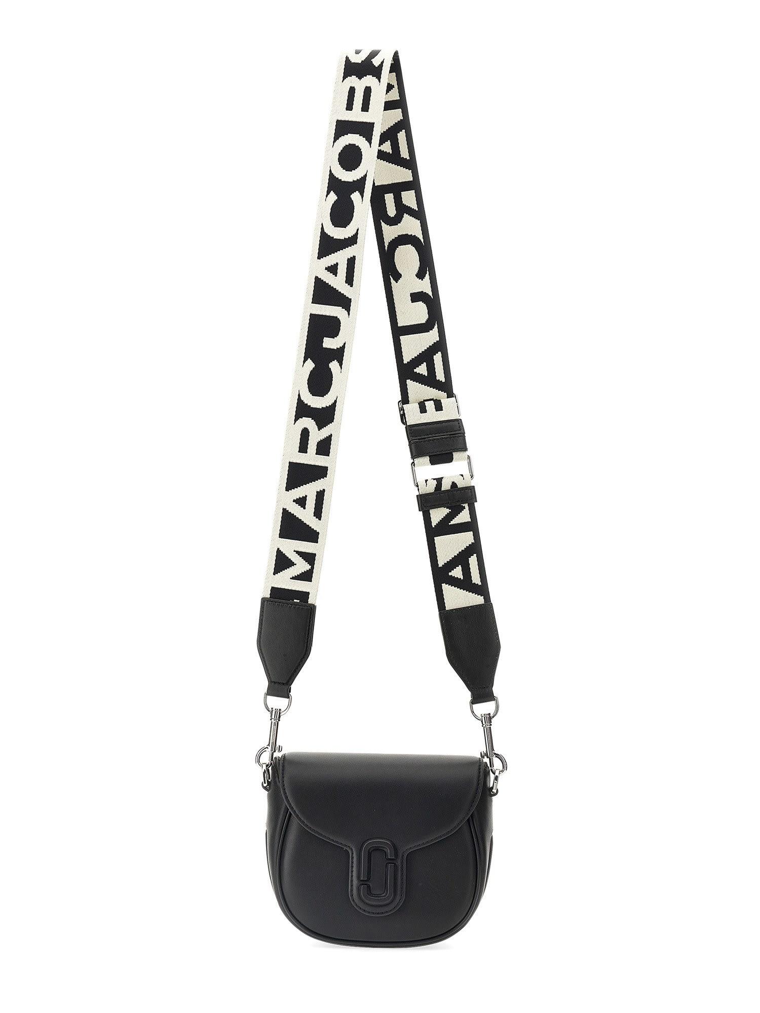 marc jacobs marc jacob the small saddle bag in black leather