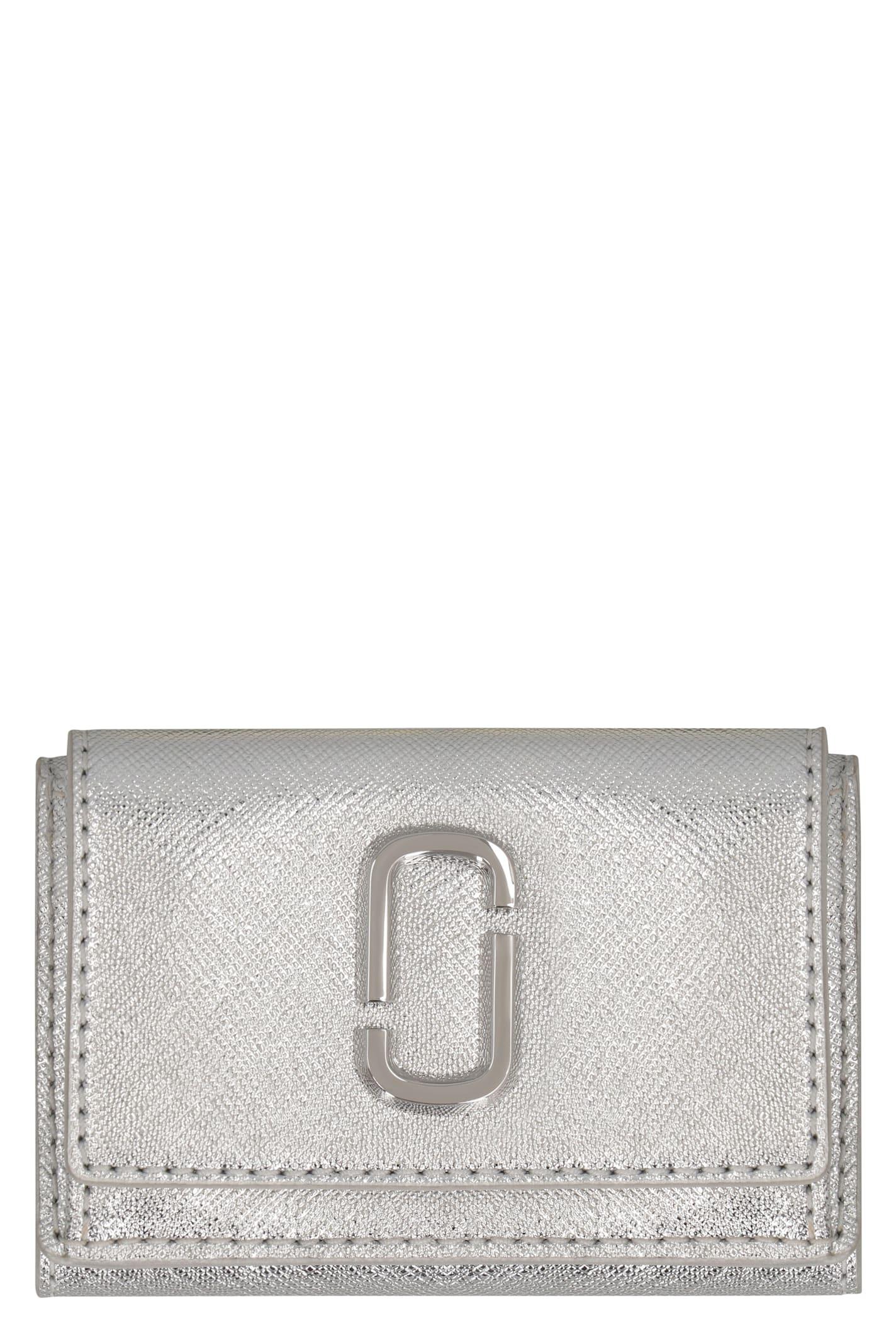 marc jacobs mini snapshot leather wallet