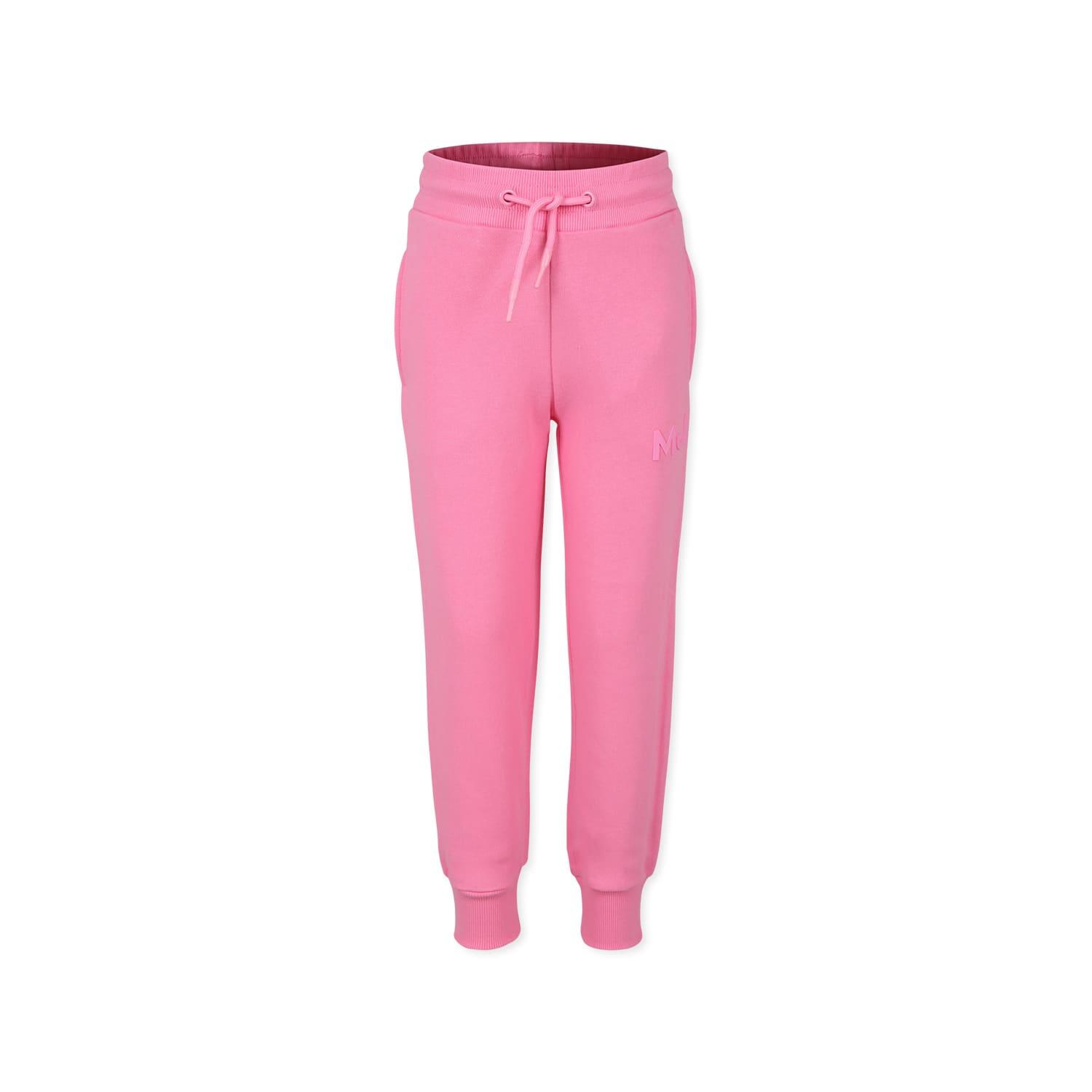 marc jacobs pink trousers for girl with logo