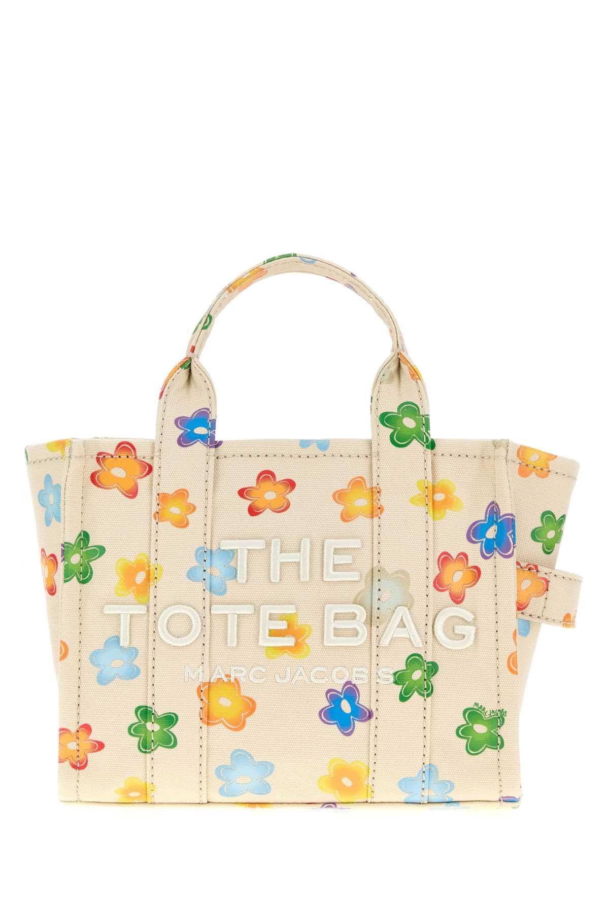 marc jacobs printed canvas small the tote bag handbag