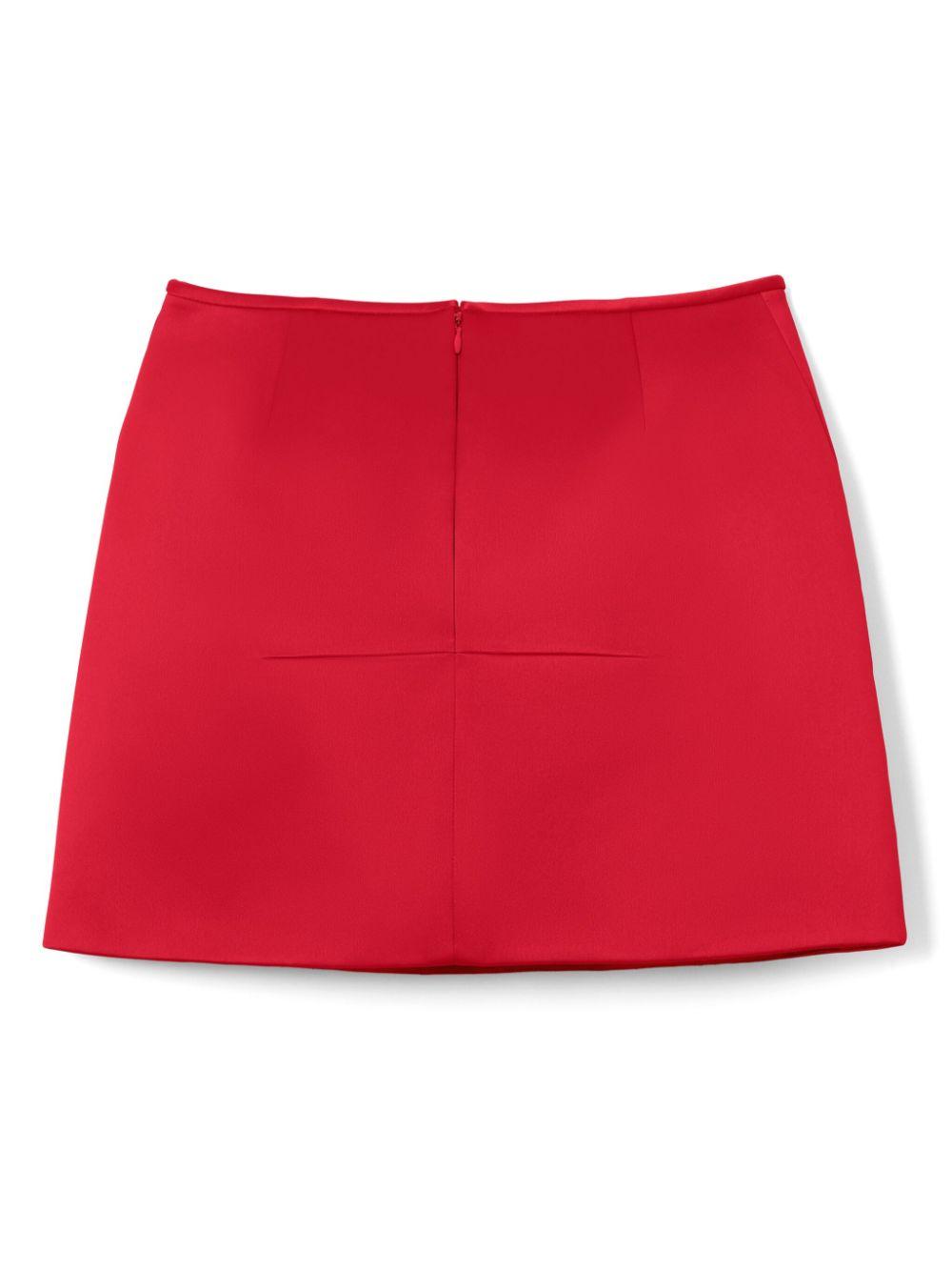 marc jacobs skirts red polyester - women
