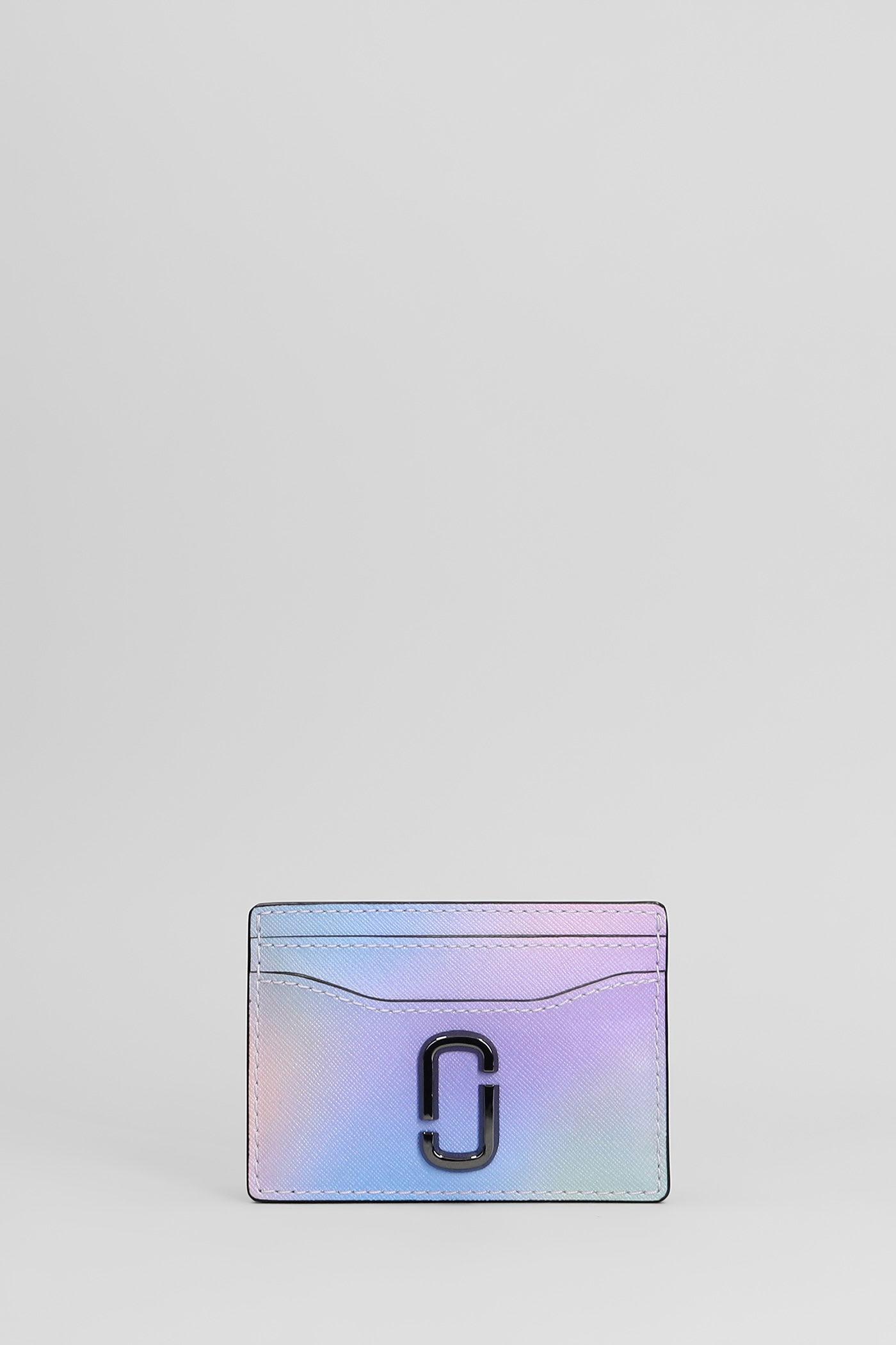 marc jacobs the card case wallet in multicolor leather