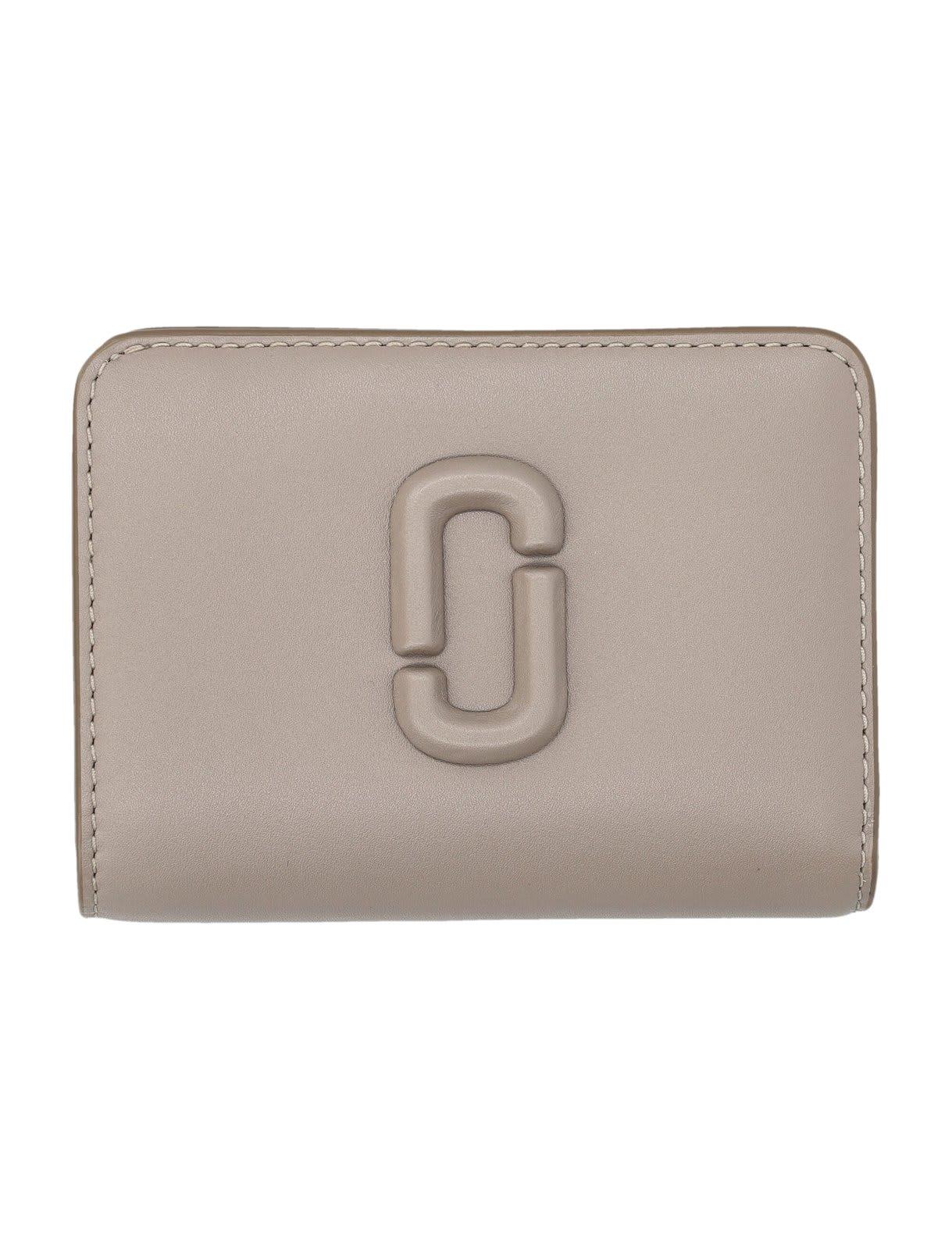 marc jacobs the covered j marc bi-fold mini wallet