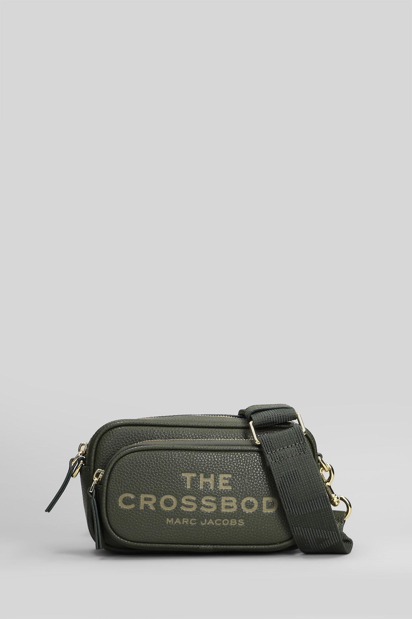 marc jacobs the crossbody shoulder bag in green leather