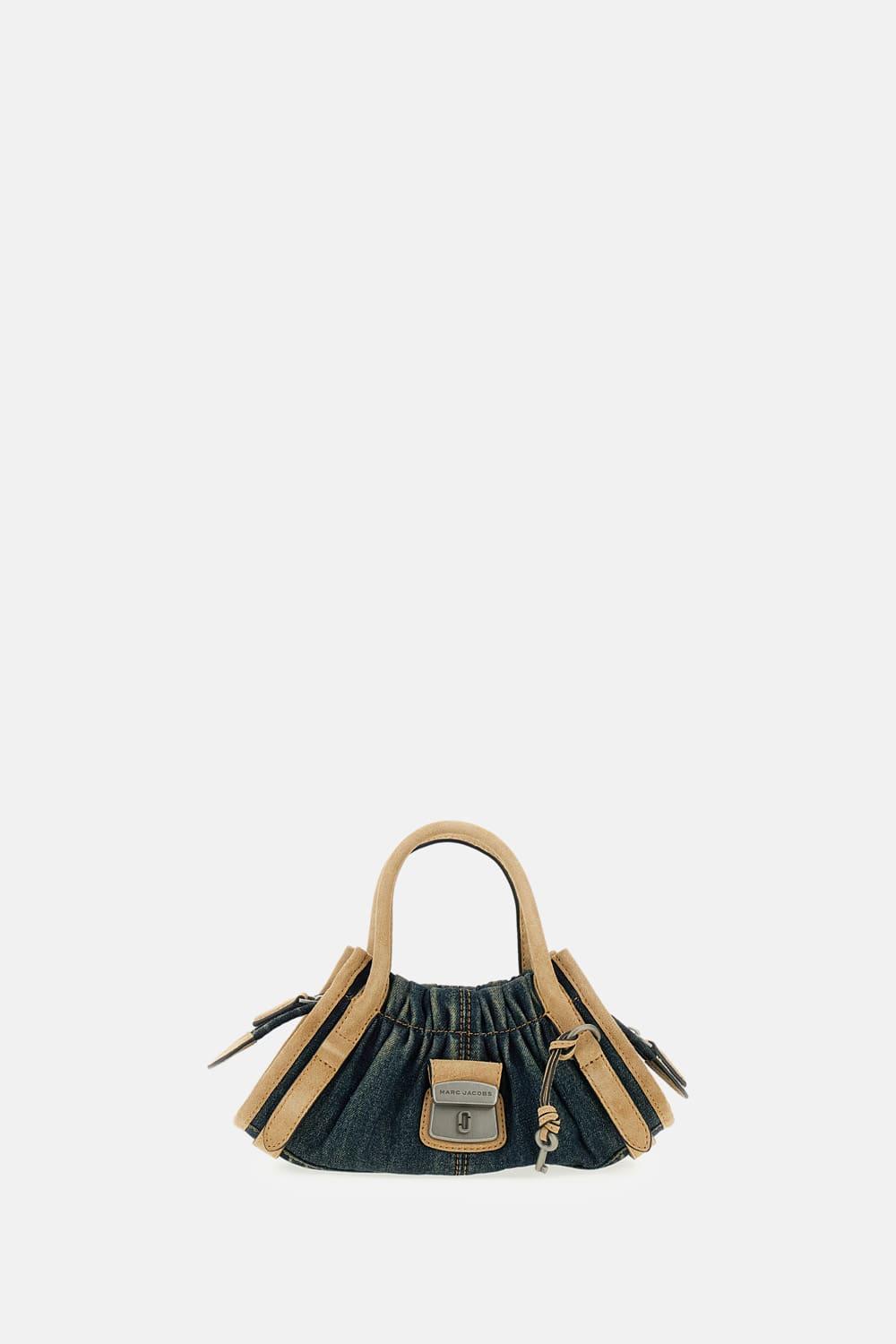 marc jacobs the denim suede cristina small satchel