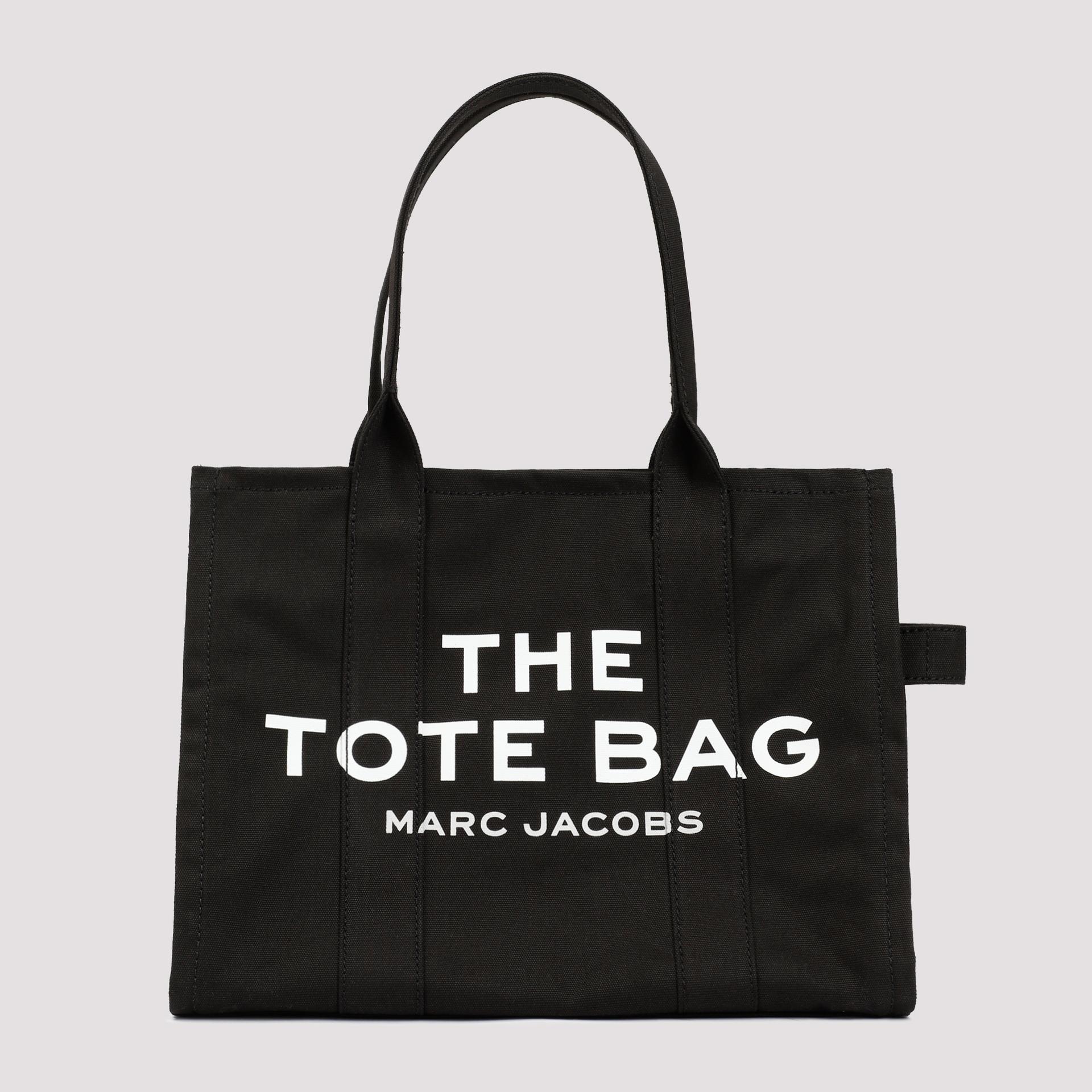 marc jacobs the large tote bag black cotton - women