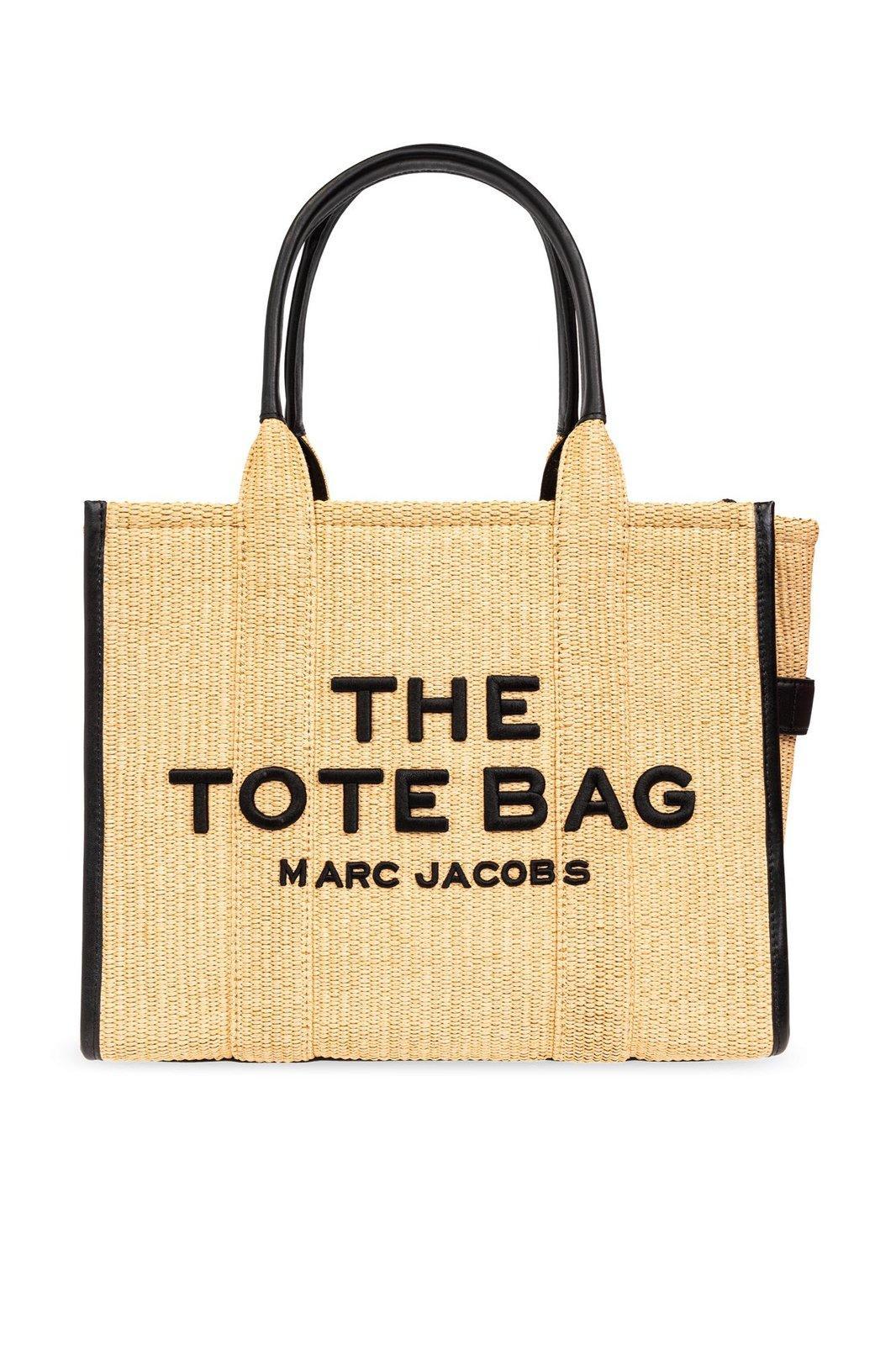 marc jacobs the large woven top handle bag