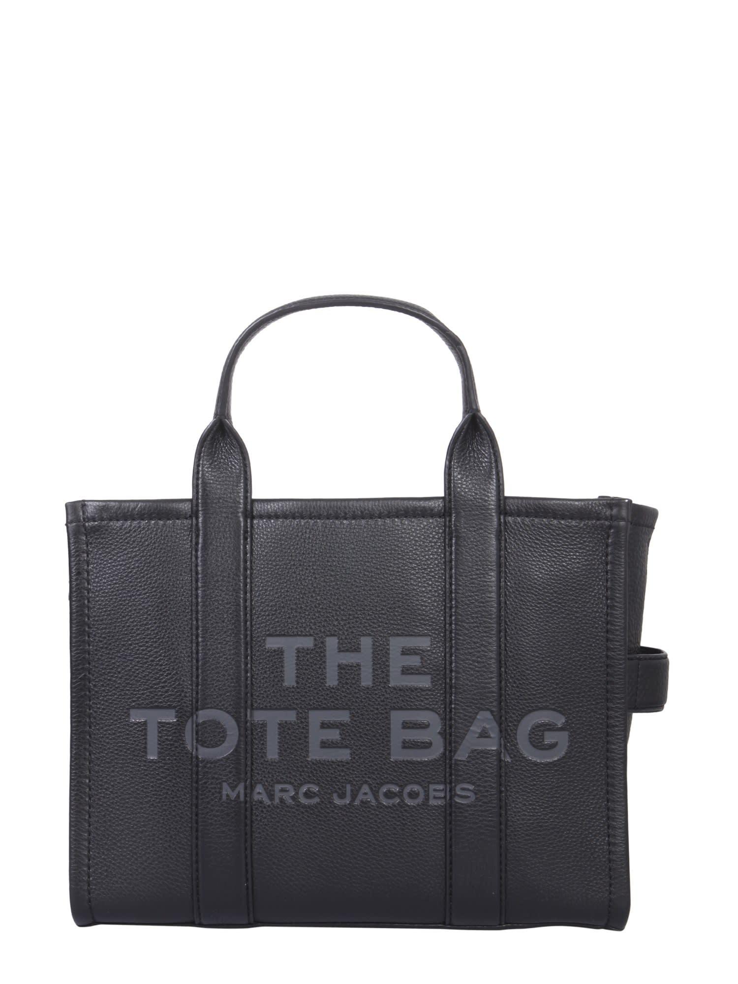 marc jacobs the leather medium tote bag