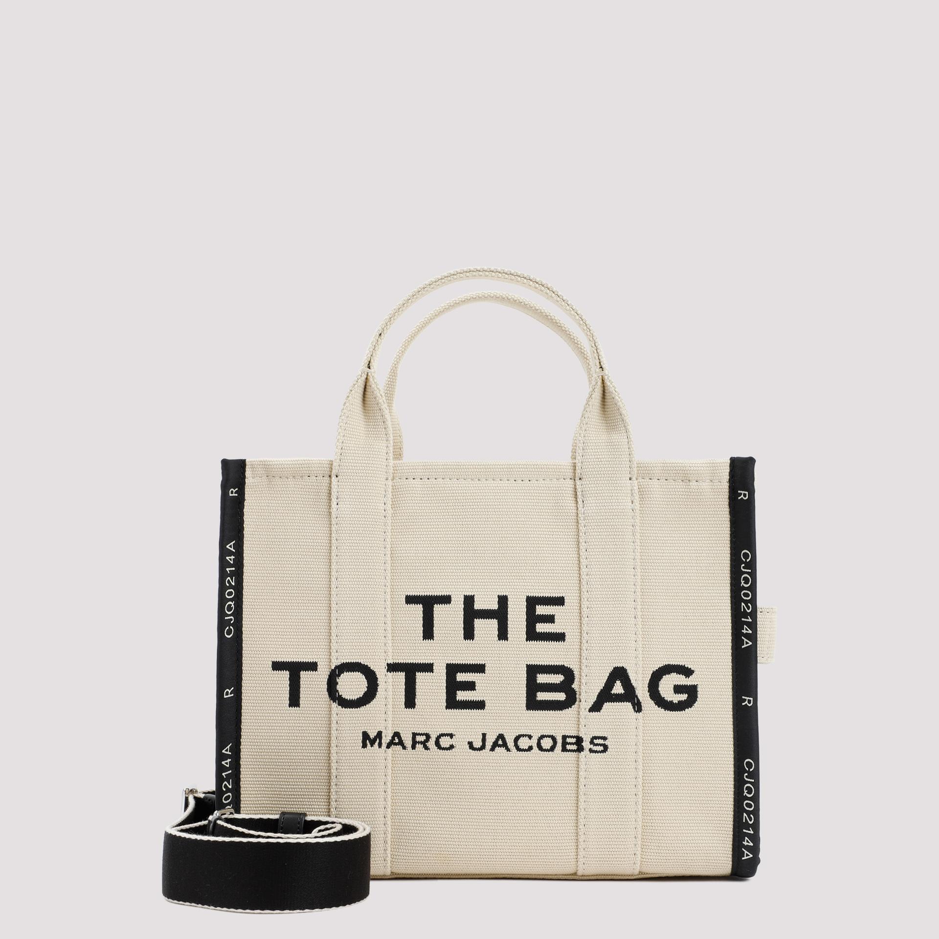 marc jacobs the medium tote bag nude & neutrals cotton polyester - women