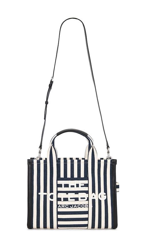 marc jacobs the medium tote in black & white.