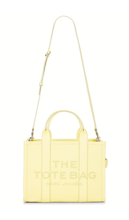 marc jacobs the medium tote in lemon.