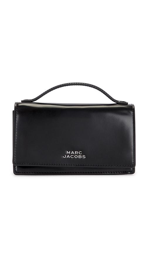 marc jacobs the mirror mini bag in black.