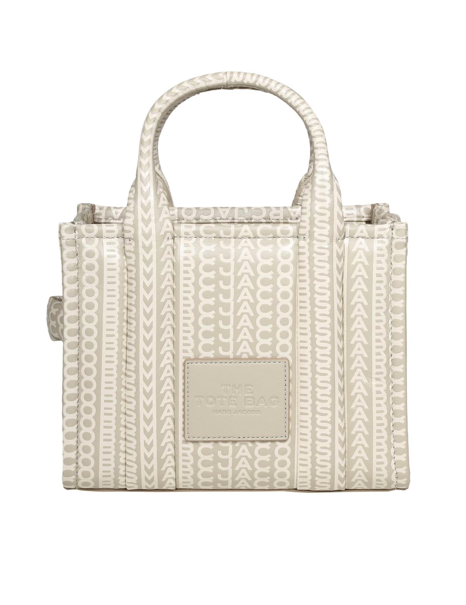 marc jacobs the monogram leather mini tote