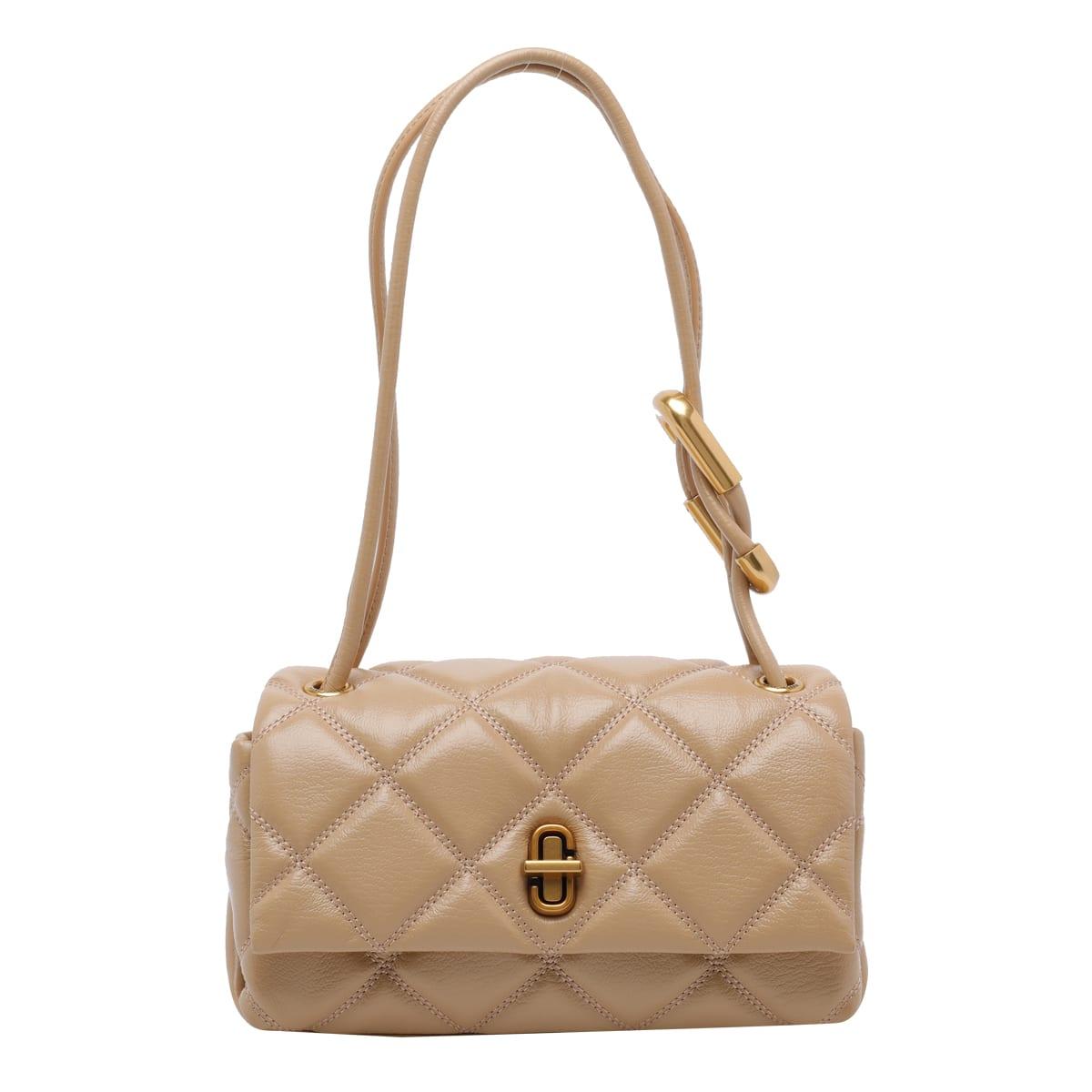 marc jacobs the quilted mini dual shoulder bag