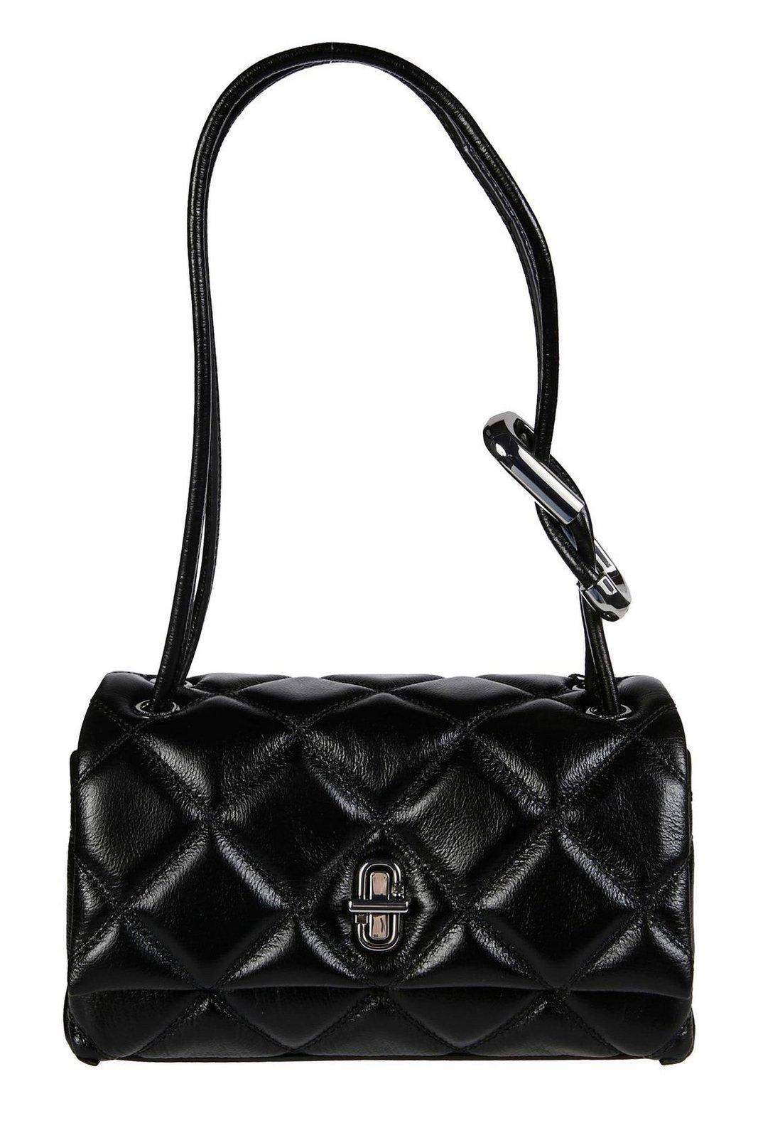 marc jacobs the quilted mini dual shoulder bag