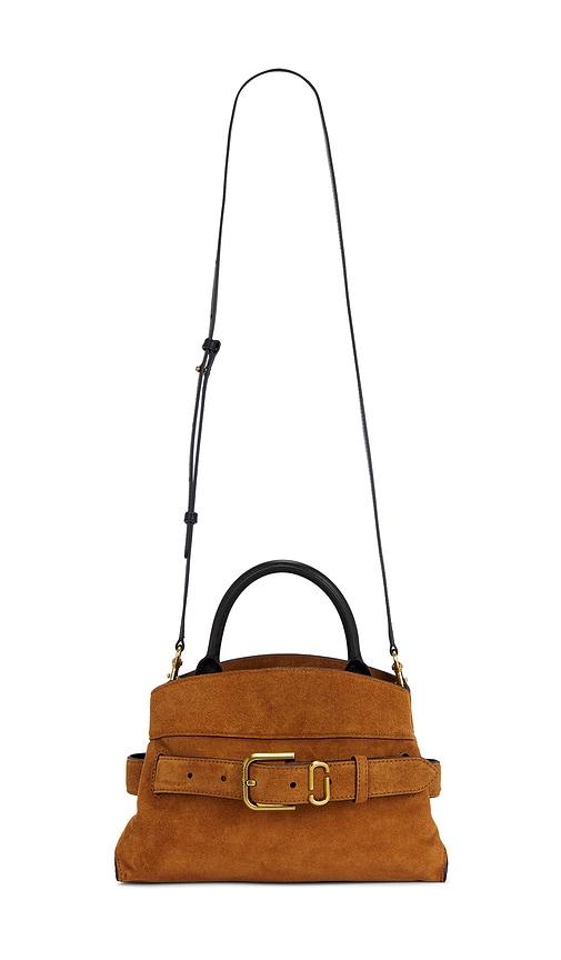 marc jacobs the small satchel bag in cognac.